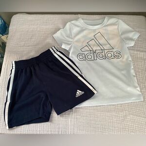 Adidas Baby Shirt and Shorts Set